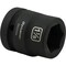 Dynamic 1" Drive Standard Socket, Black Phosphate, Tools 1-1/8" X 1" Drive, 6 Point Standard Length D025336 - alternate 2